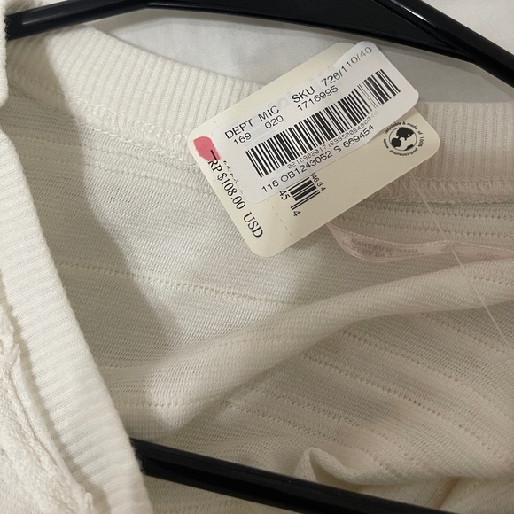 Free People Pleated Take A Spin Babydoll Tunic Dress Size Small New With Tags - Picture 12 of 14